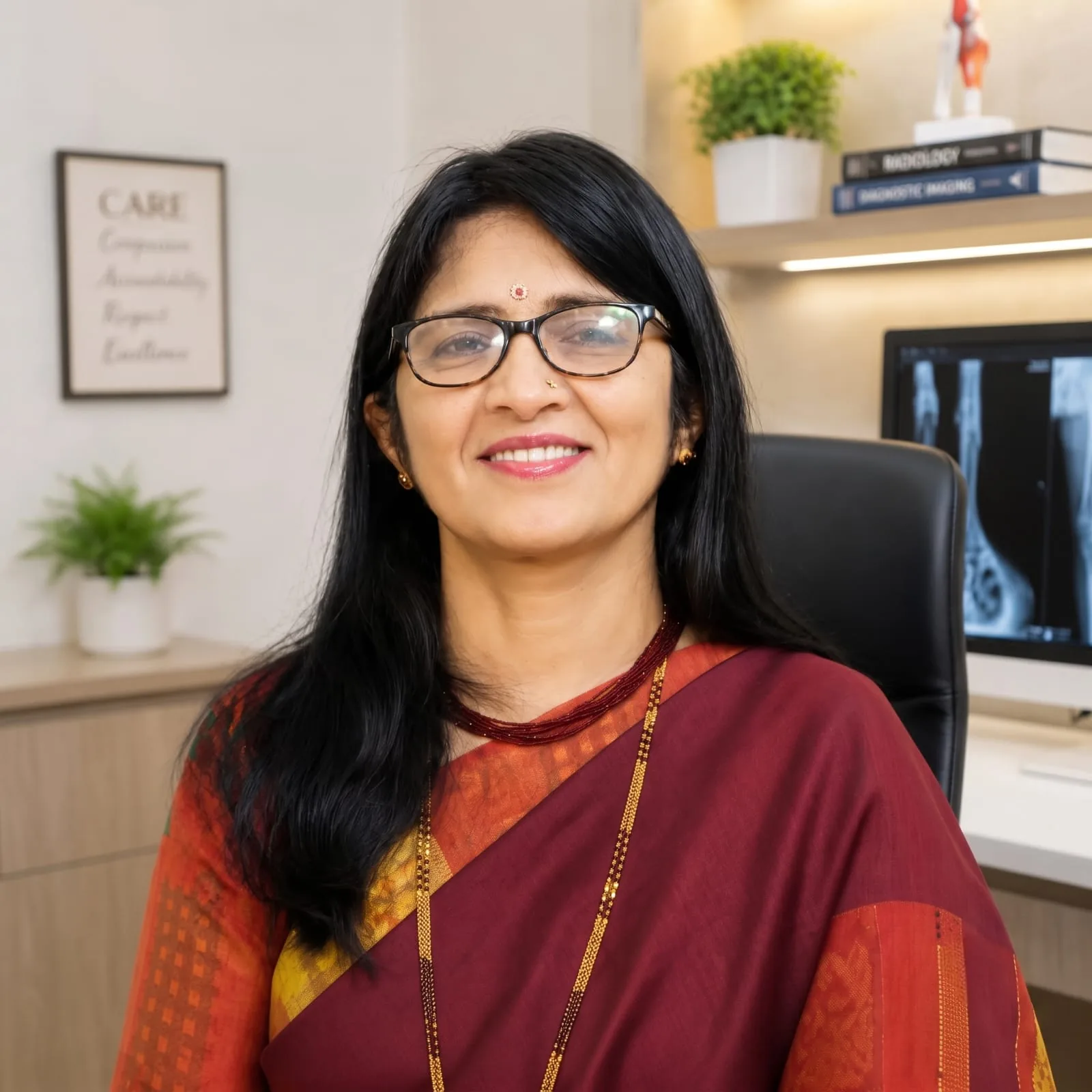 Dr. Anitha N. Rao - Co-Founder of Adarsh Hospital Koppa