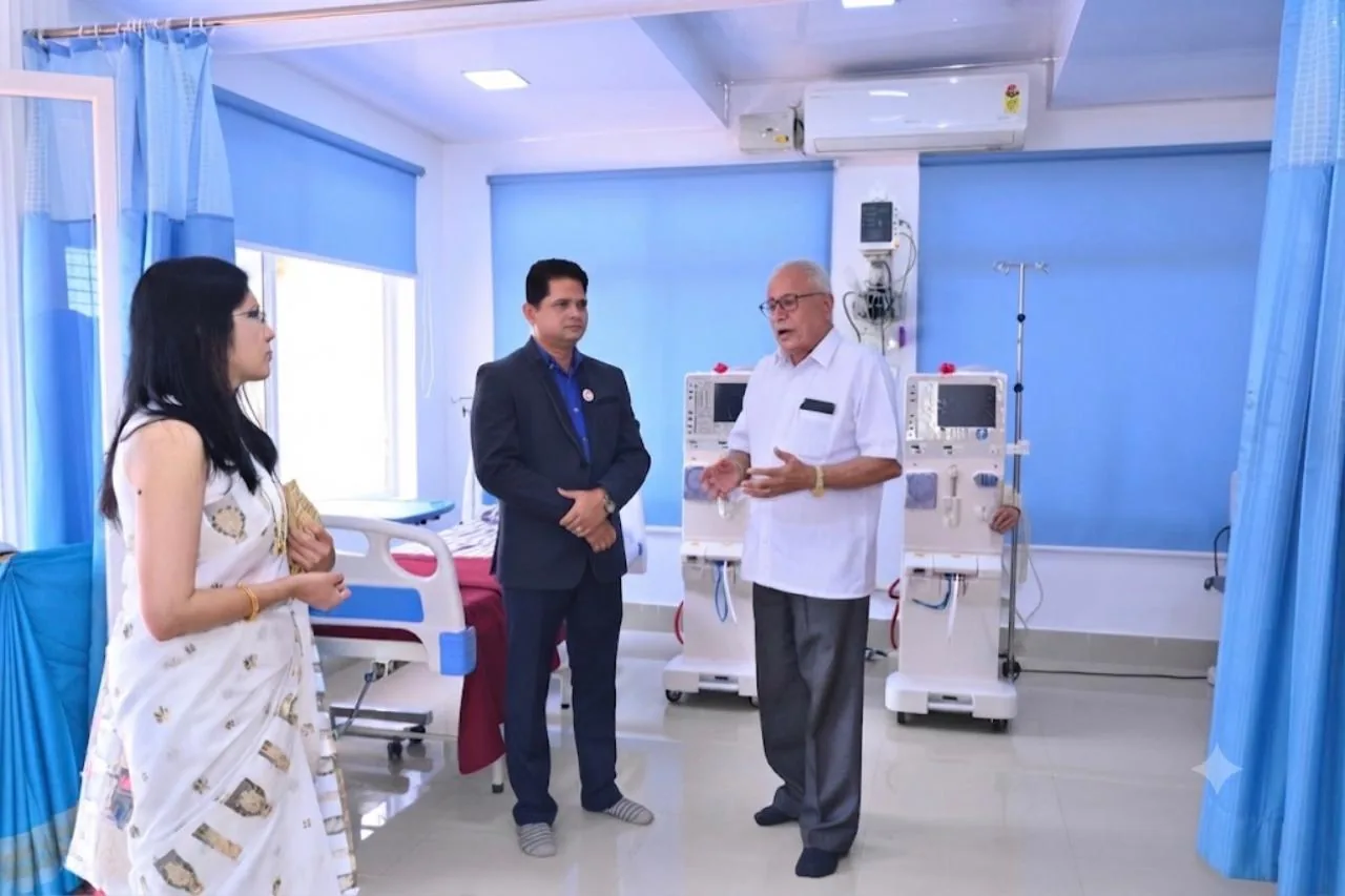 Adarsh Hospital Koppa - Dialysis Station and Equipment